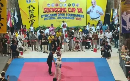 Soengging Cup XII  Diikuti Ratusan Karateka Juniar hingga Senior