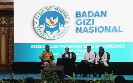 Jombang Pimpin Implementasi MBG, Raih 77 Titik Layanan Gizi