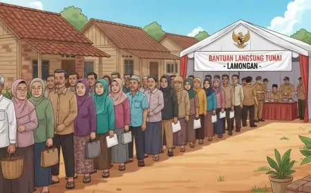 Terindikasi Judol, Ribuan Penerima BLT di Lamongan Terancam Putus Bantuan