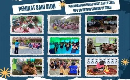 Minat Bakat Sabtu Ceria “PEMIKAT SARI”, Wujudkan Siswa SLOJI yang Kreatif, Terampil, dan Berkarakter