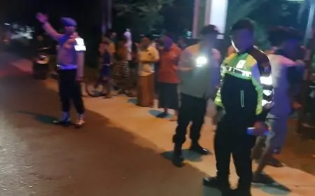 Pelajar Tewas di Jalan Raya Gudo
