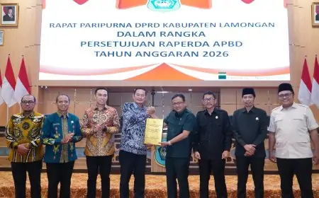 Tok! APBD Kabupaten Lamongan 2026 Digedok DPRD