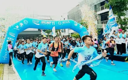 1.200 Pelari Lamongan Ramaikan Fun Run UMLA