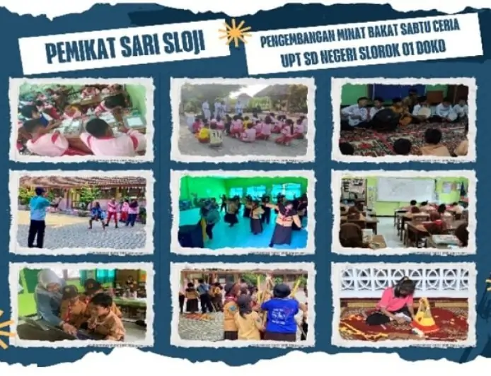 Minat Bakat Sabtu Ceria “PEMIKAT SARI”, Wujudkan Siswa SLOJI yang Kreatif, Terampil, dan Berkarakter