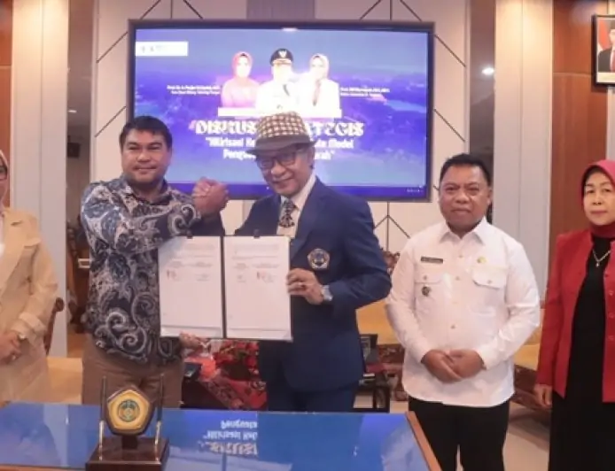 Fikom Unitomo Dorong Hilirisasi Kelapa, Pemkab Halmahera Utara Jadi Model Ekonomi Biru