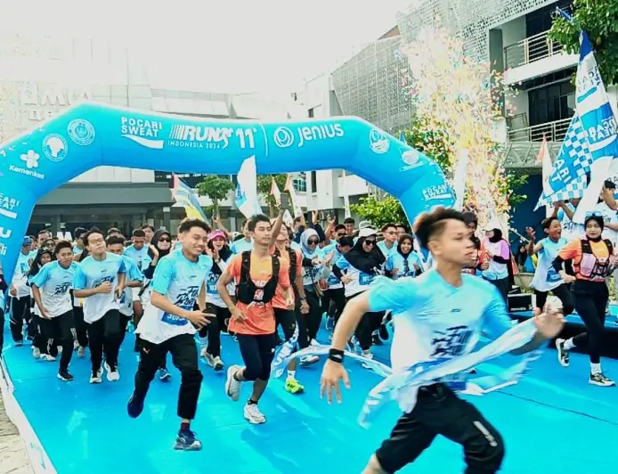 1.200 Pelari Lamongan Ramaikan Fun Run UMLA