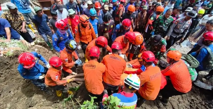 Longsor di Bendungan Trenggalek Telan Empat Korban Jiwa, Satu Berhasil Diselamatkan