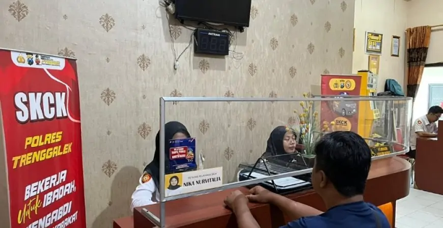 Urus SKCK di Trenggalek Kini Lebih Mudah, Cukup Lewat Aplikasi Super App Polri