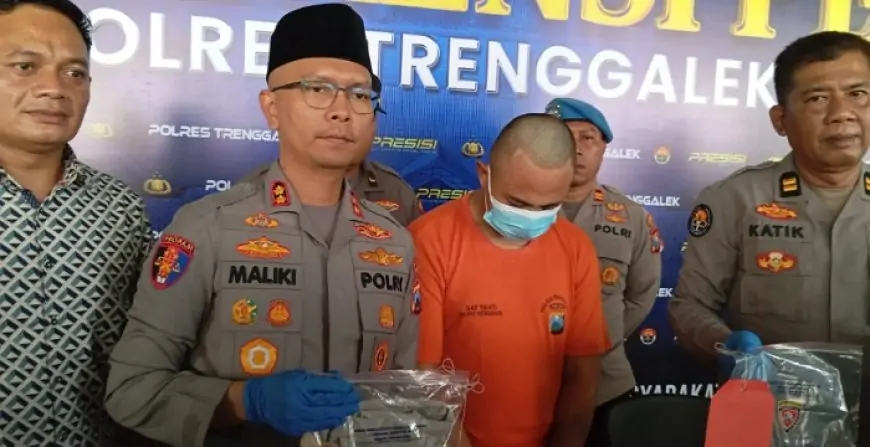 Polres Trenggalek Tetapkan Satu Tersangka Kasus Penganiayaan Guru SMPN 1, Berawal dari Teguran Siswi Bermain HP
