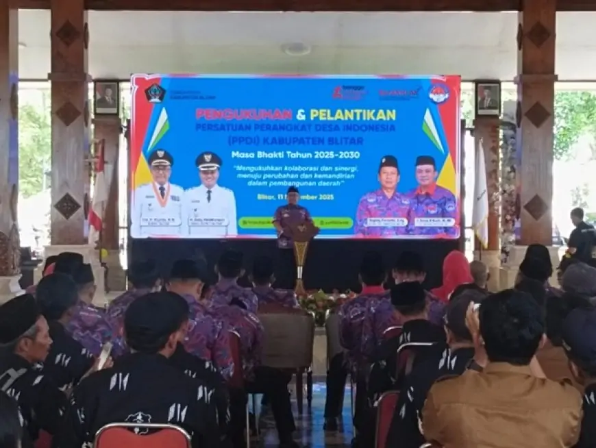 Bupati Blitar Dorong PPDI Jadi Garda Depan Sinergi dan Pengabdian Desa