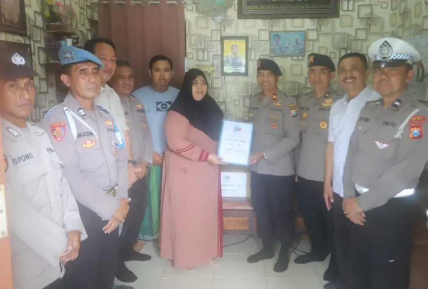 Anjangsana Polres Gresik, Merajut Kebersamaan Jelang HUT Brimob ke-80