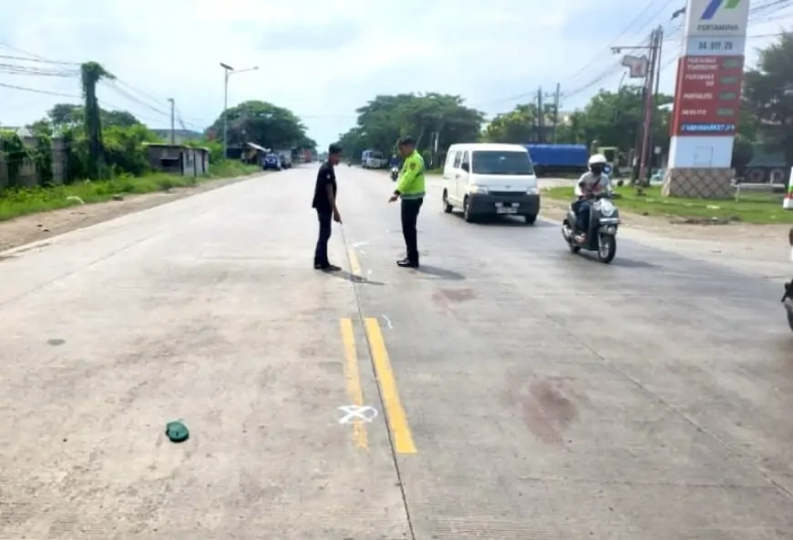 Pengemudi Motor Tewas Diseruduk Truk