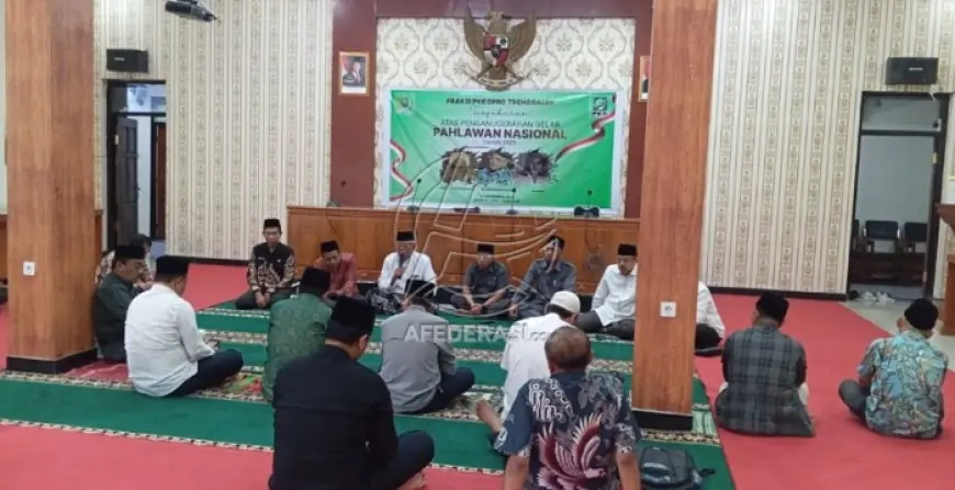 PKB Trenggalek Gelar Tasyakuran, Tiga Tokoh Pahlawan Nasional Jadi Sumber Inspirasi Perjuangan