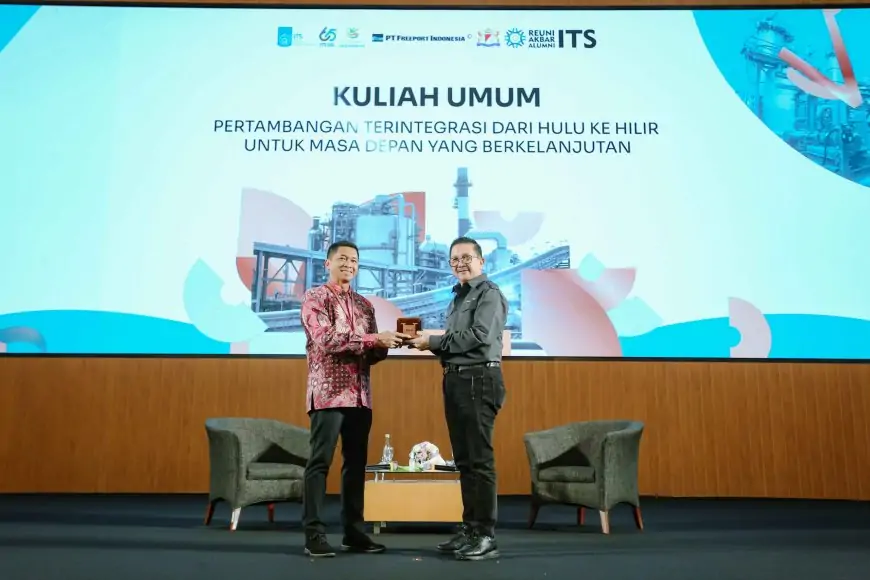 Presdir Freeport Kuliah Umum di ITS , Ajak Mahasiswa Ambil Peran dalam Transisi Energi Global