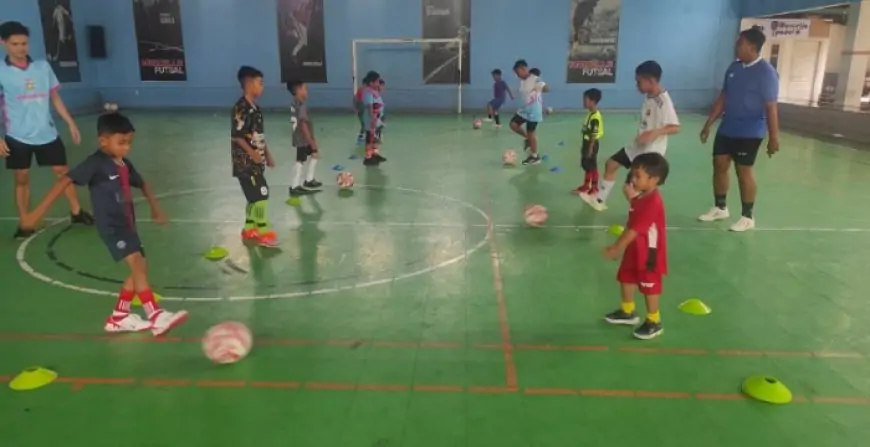 Casper Kids Jombang Gelar Latihan Futsal Gratis