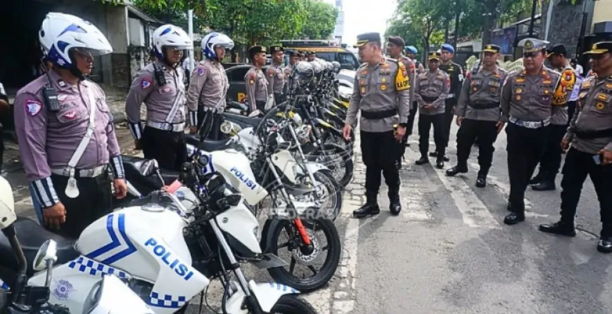 Operasi Zebra Semeru 2025 Resmi Dimulai, Polres Tulungagung Bidik Delapan Pelanggaran Kasat Mata