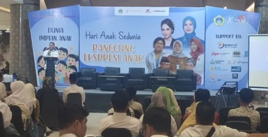 Dispendik Gresik Gaungkan Ekspresi Karya Seni dan Edukasi Anti-Bullying