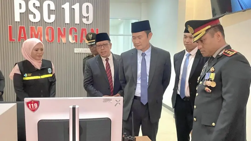 Pemkab Lamongan Luncurkan Layanan Publik Safety Canter 119