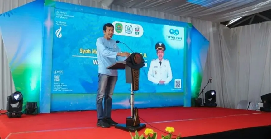Wabup Syah Resmikan AMDK Thirta Pure, Produk Baru PDAM Trenggalek yang Targetkan 1.000 Galon per Bulan
