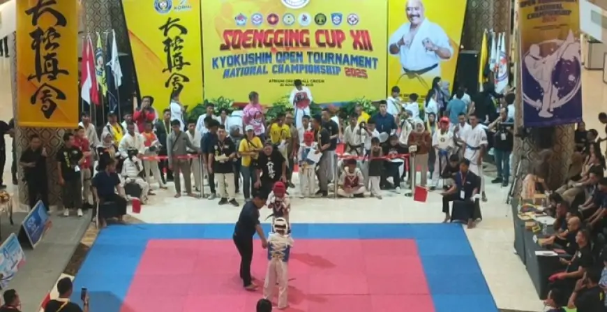 Soengging Cup XII  Diikuti Ratusan Karateka Juniar hingga Senior