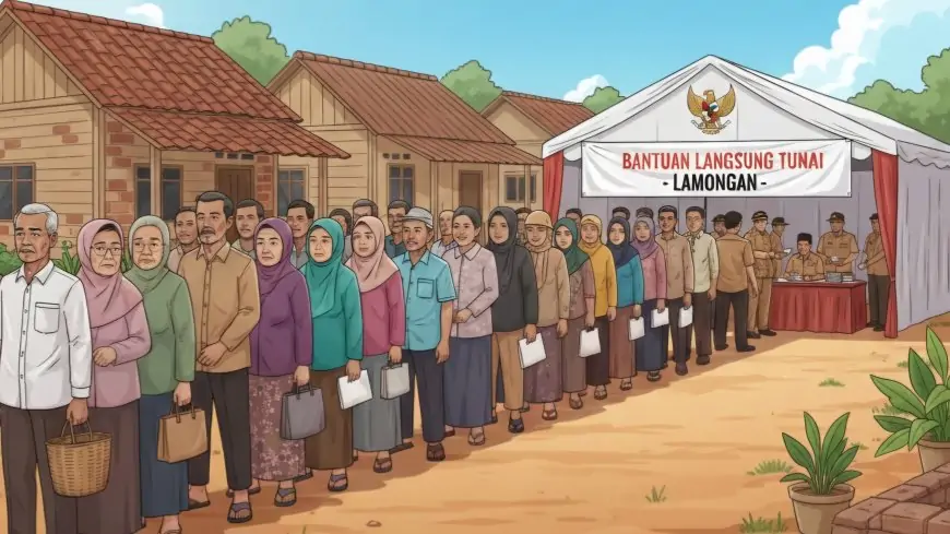 Terindikasi Judol, Ribuan Penerima BLT di Lamongan Terancam Putus Bantuan