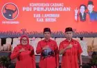 Cak Husen Kembali Nahkodai DPC PDI Perjuangan Lamongan