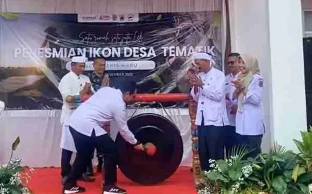 Launching Desa Berdaya Pakis Baru, Pacitan Dorong Ekonomi Berbasis Potensi Lokal