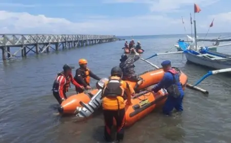 Nelayan Muda Terpental ke Laut di Perairan Mimbo, Tim SAR Kerahkan Segala Upaya dalam Pencarian