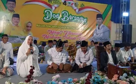 Puncak Peringatan HUT ke-61, Golkar Trenggalek Gelar Istighosah dan Doa Bersama