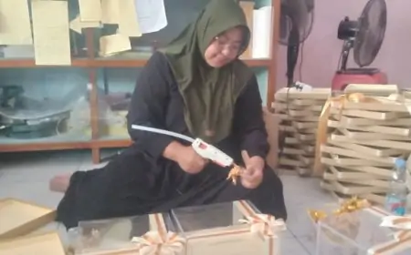 Kerajinan Hampers Jombang Kebanjiran Order, Tembus Pasar Internasional