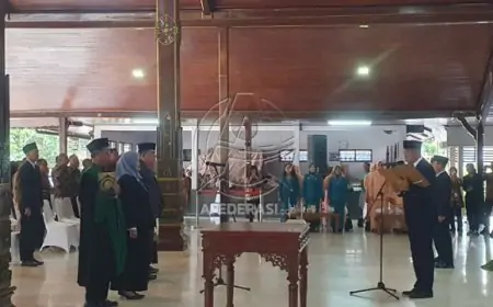 15 Pejabat Eselon II Tulungagung Resmi Dilantik, Kursi Sekda dan Kepala Dinas Pendidikan Masih Kosong