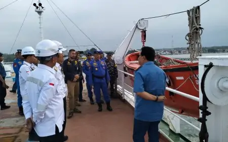 Jelang Nataru, Satpolairud dan KSOP Panarukan Perketat Pemeriksaan KMP Trimas Laila di Pelabuhan Jangkar