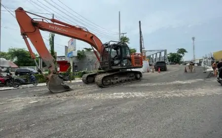 Pelebaran Jalan Manyar–JIIPE Dimulai, Proyek Rp54 Miliar Target Teken Kontrak Desember