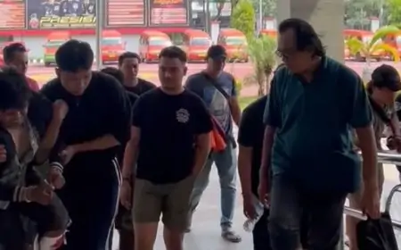 Dua Pelaku Curanmor Bersenjata Airsoft Gun Ditembak