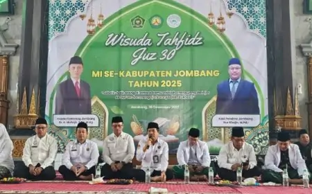 2.025 Siswa MI Diwisuda Jadi Hafiz Quran, Ini Sistem Penilaiannya