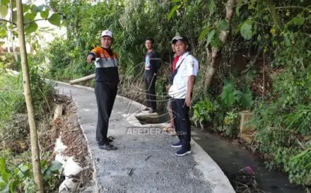 Serap Aspirasi Saat Reses, Adrianto Wujudkan Jalan Usaha Tani di Desa Picisan