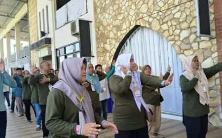 Puskesmas Perak Dukung Kesehatan Mental Melalui Outbound Posyandu Jiwa Seroja