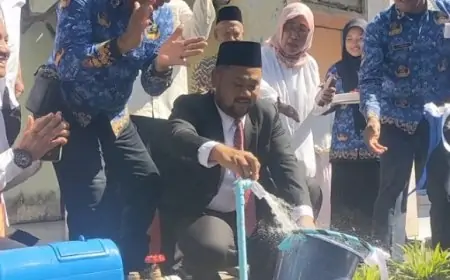 Akhir Penantian Warga Palebon Gresik, Air Bersih SPAM Umbulan Kini Mengalir ke Ratusan Rumah