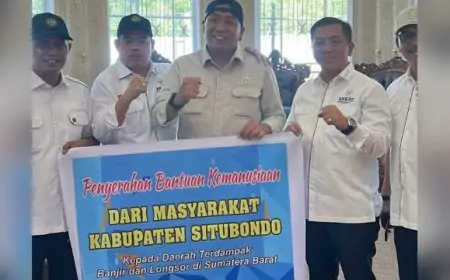 Dari Situbondo untuk Sumatra Barat: Mas Rio Antar Langsung Bantuan Kemanusiaan Korban Bencana