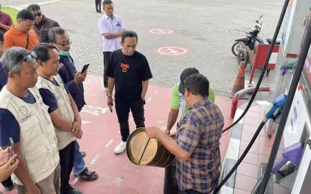 Disperindag Lamongan Gencar Sidak SPBU