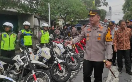 Jelang Nataru, Tulungagung Perketat Pengamanan Lewat Operasi Lilin Semeru 2025