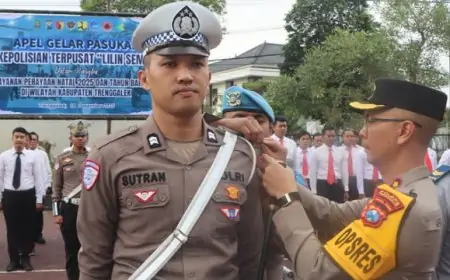 Ratusan Personel Gabungan Siaga, Operasi Lilin Semeru 2025 Digelar di Trenggalek