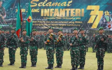 Dandim 0814 Hadiri Upacara Serah Terima Peleton Beranting YWPJ TA 2025