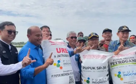 Petani Tambak Lamongan Girang, Pupuk Bersubsidi Kembali Disalurkan Mulai 2026