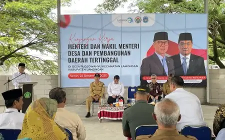 Mendes Yandri Apresiasi Bumdes Bangkit Berdaya Lamongan