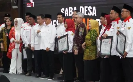 Desa Moronyamplung Lamongan Raih Penghargaan Administrasi Pelayanan Terbaik