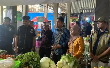 Satgas Pangan Lamongan Pastikan Ketersediaan dan Harga Bapok Aman