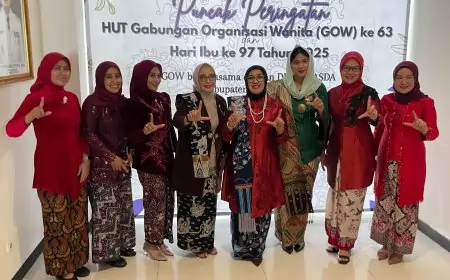 Ketua GOW Lamongan Ajak Ibu Tetap Aktif dan Berkarya