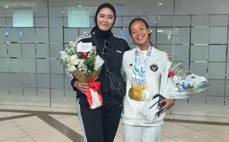 SEA Games Thailand 2025: Martina Ayu Pratiwi Jadi Ratu Triathlon 5 Emas