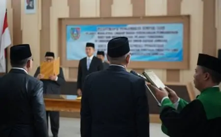 Bupati Jombang Kukuhkan 13 Pejabat Baru, Ini Daftarnya